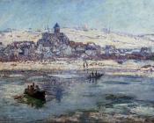 克劳德 莫奈 : Vetheuil in Winter